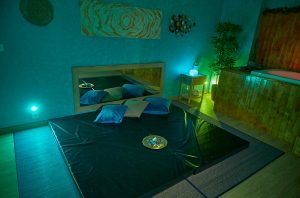 Sala de Massagem Afrodite no ARTEMIS LISBON spa. Spa especialista em massagem Tantrica, Erotica e Sensual