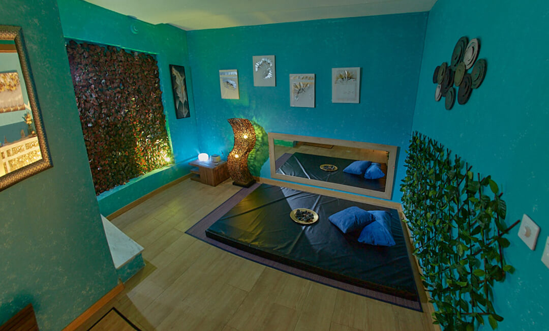 Sala de Massagem Litia no ARTEMIS LISBON spa. Spa especialista em massagem Tantrica, Erotica e Sensual